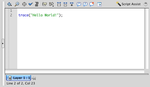 The Trace Command | ActionScript 3.0 for Journalists | Knight ... The Trace Command | ActionScript 3.0 for Journalists | Knight ...
