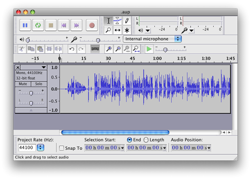 metronome in audacity