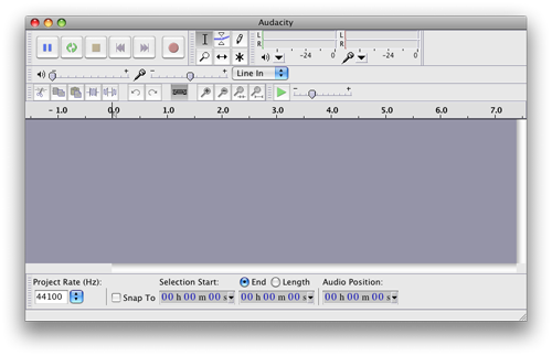 Audacity Workspace