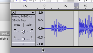 audacity split track