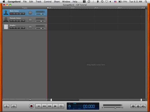 Edit Pre Recorded Audio On Garageband Mac