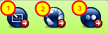 export buttons