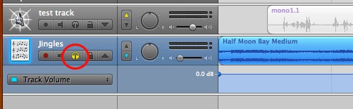 isolating a track