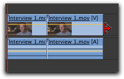 Extending a clip Extending a clip