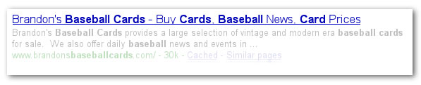 search example result search example result