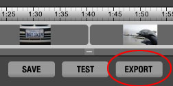 Export for Web Export for Web button