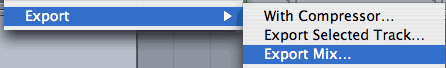 export mix