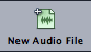 new audio icon