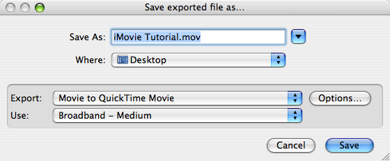 QT Export
