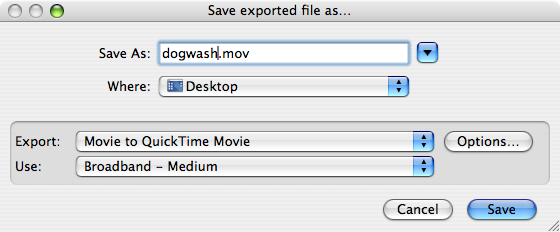 Simple Export