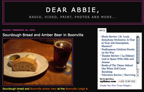 Widget Example