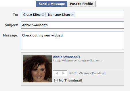 Facebook Options