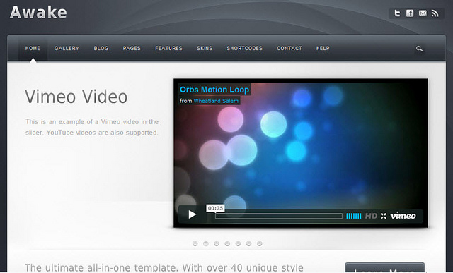 Themes Example