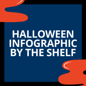 Halloween infographic presented by "The Shelf."