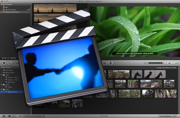 imovie mac movie editing software
